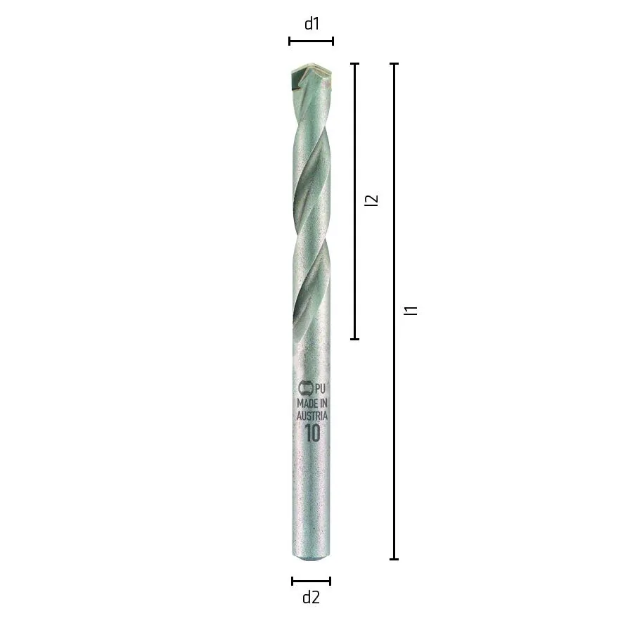 L160 Ø22 Hartmetall-Steinbohrer Long Life-2