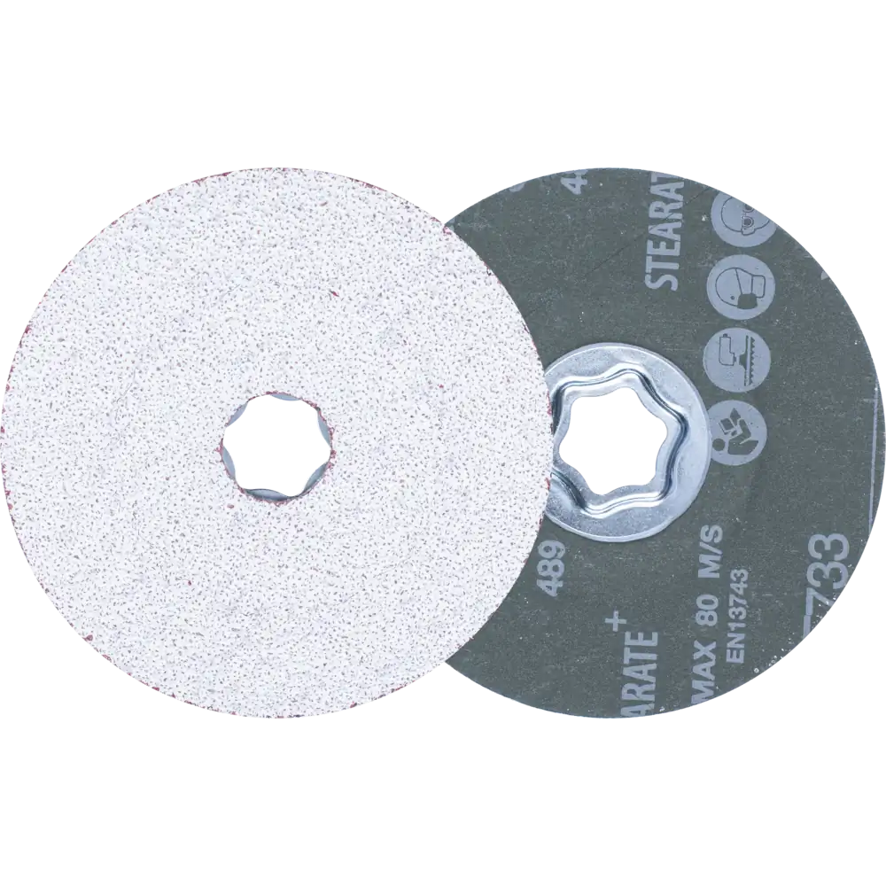 Pferd Tools PFERD TOOLS COMBICLICK Keramikkorn Fiberscheibe Ø 115 mm CO-ALU36 für weiche NE Metalle-1 Product picture Primär-Darstellung