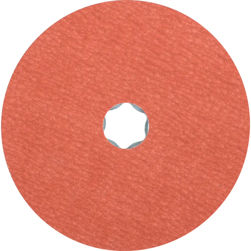 Pferd Tools PFERD TOOLS COMBICLICK Korund Fiberscheibe Ø 125 mm A-COOL120 für Edelstahl-2 Product picture Vorderansicht
