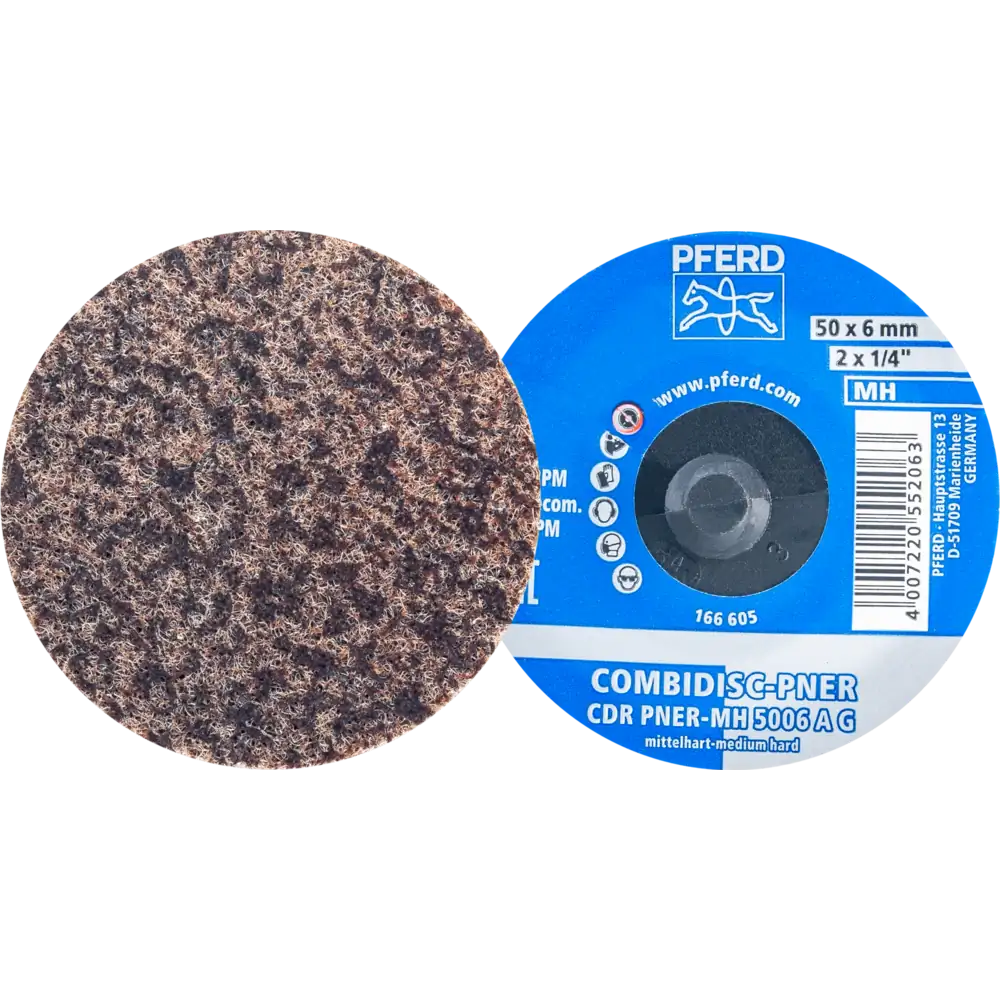 Pferd Tools PFERD TOOLS COMBIDISC verpresste Vliesronde CDR PNER Ø 50mm Mittelhart A Grob für Finish -1 Product picture Primär-Darstellung