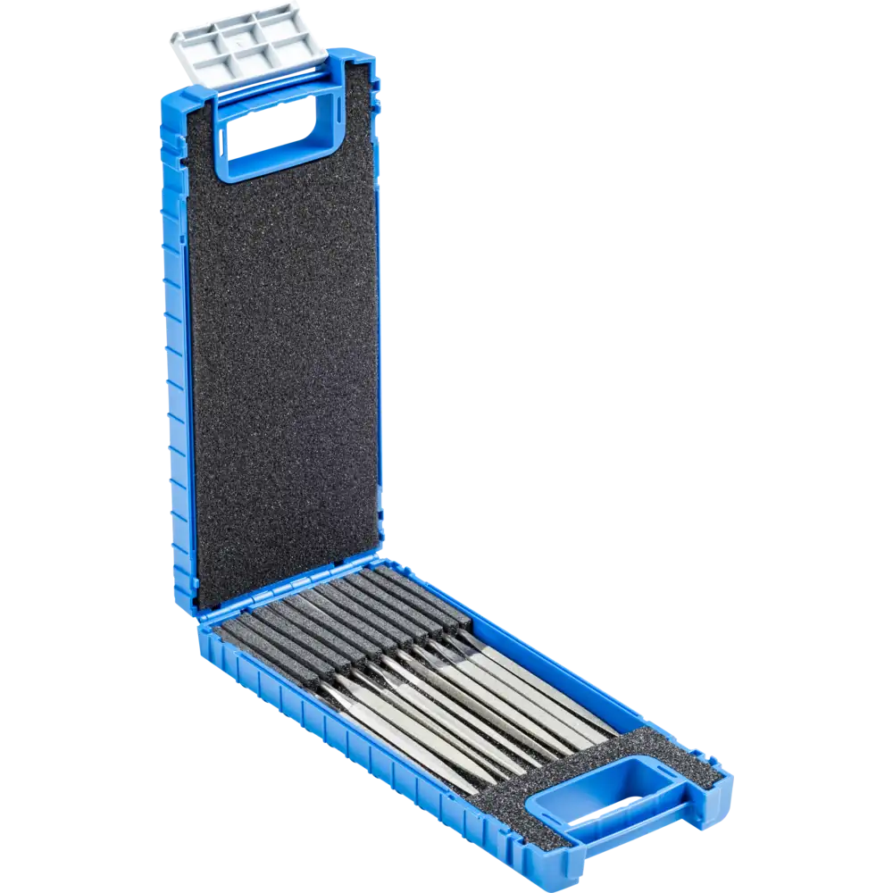 Pferd Tools PFERD TOOLS Diamant-Nadelfeilen-Set 11-tlg. 140mm D91 (fein) für harte Werkstoffe-1 Product picture Primär-Darstellung