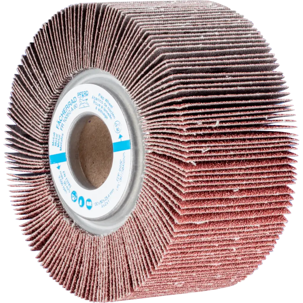 Pferd Tools PFERD TOOLS Lamellenschleifrad FR Ø 100x50mm Bohrung Ø 25,4 mm A60 für universelle Anwendung-1 Product picture Primär-Darstellung