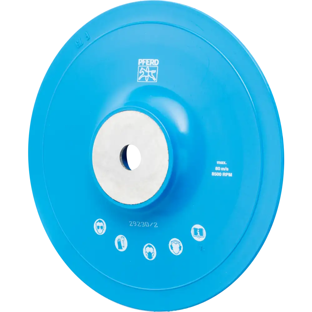 Pferd Tools PFERD TOOLS Stützteller mit Spannmutter Ø 180 GT M14 für Winkelschleifer 180-2 Product picture Vorderansicht