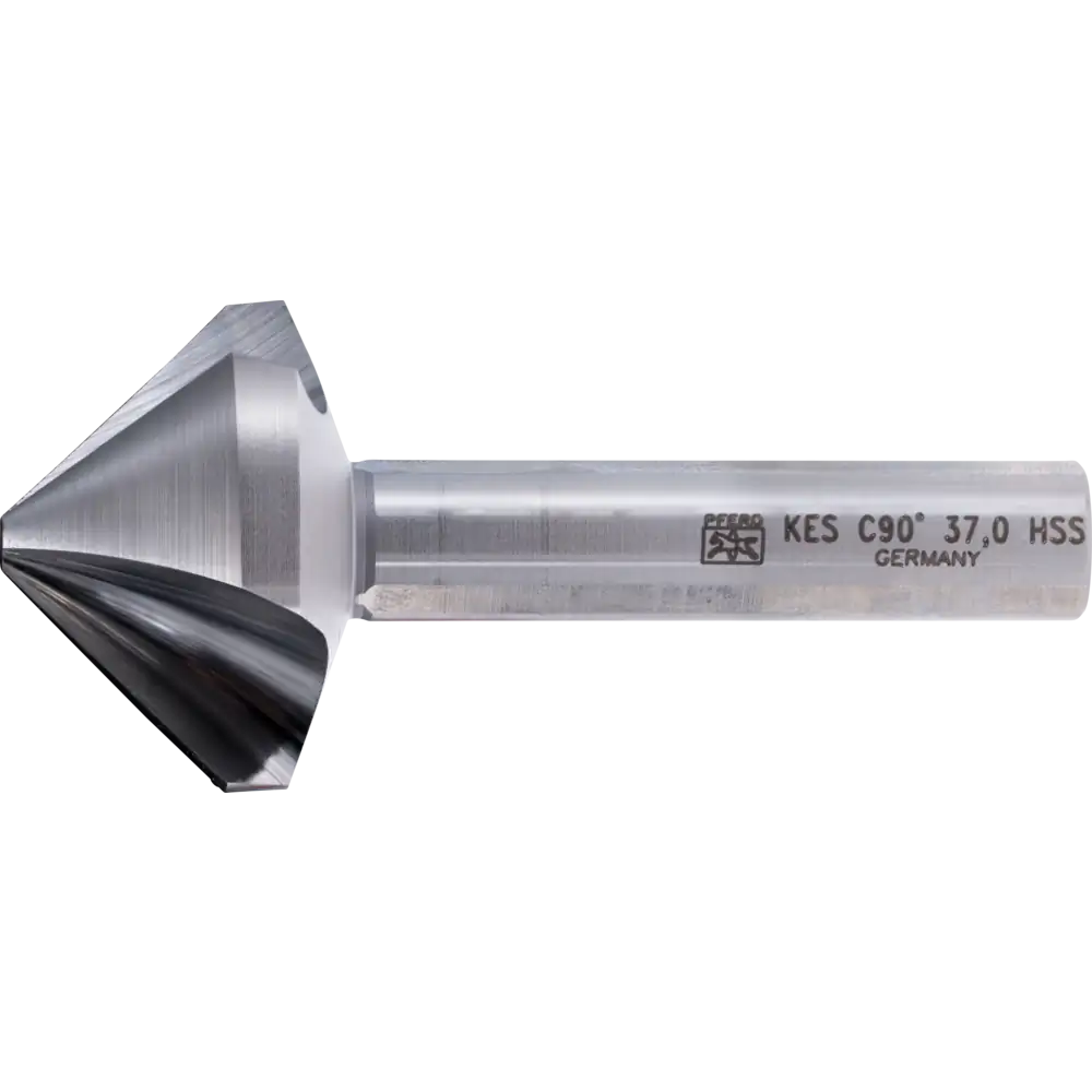 Pferd Tools PFERD TOOLS HSS Kegel-und Entgratsenker 90° Ø 37 mm Schaft-Ø 12 mm DIN 335 C 3-Flächenschaft-1 Product picture Primär-Darstellung