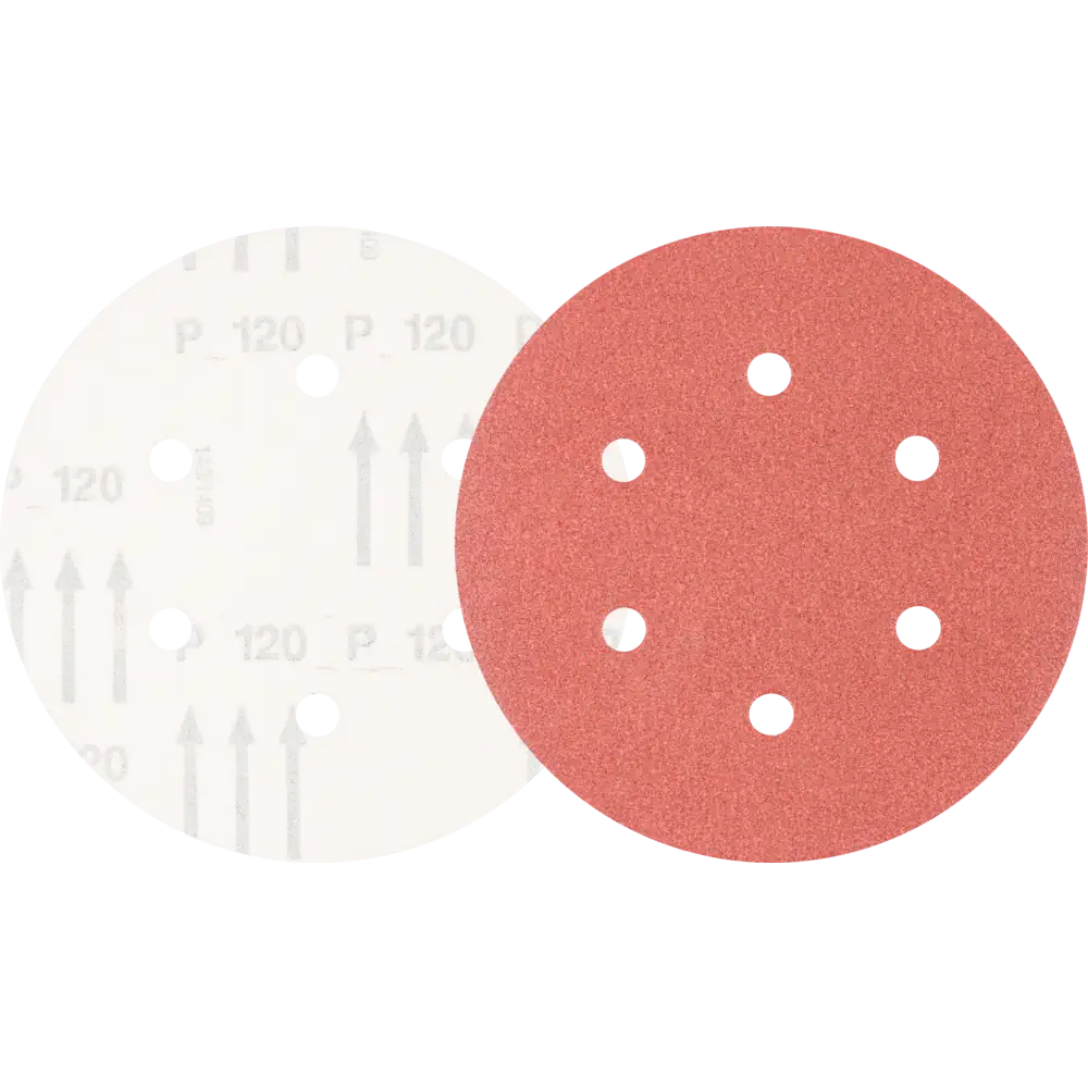 Pferd Tools PFERD TOOLS Universal Korund Klettscheibe KSS Ø 150 A120 6 Absauglöcher für Exzenterschleifer-1 Product picture Primär-Darstellung