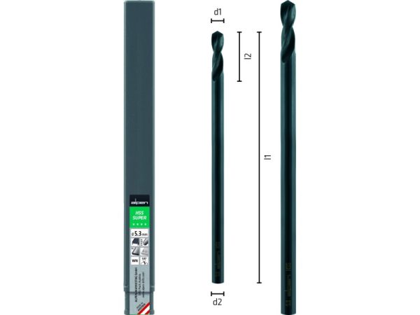 L150 Ø5,3 Fassadenbohrer HSS Super Fassadenbohrer-1