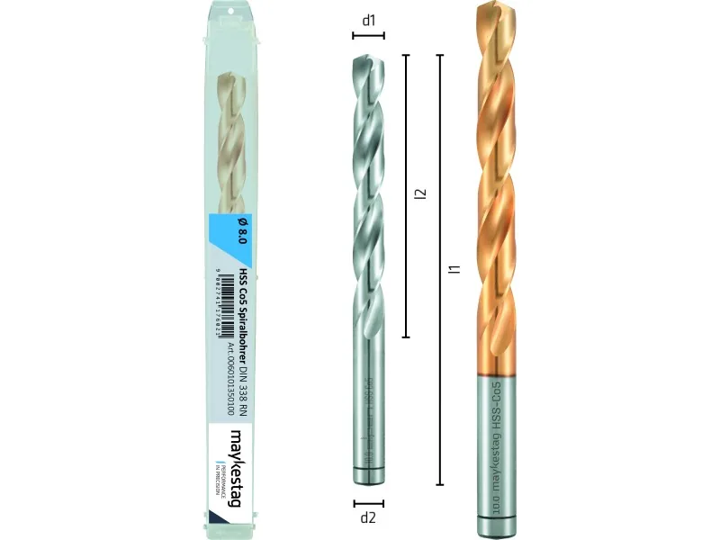 L117 Ø7,9 Spiralbohrer HSS Cobalt-1