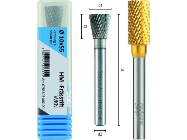 L63 Ø8 Hartmetall-Frässtifte HM-Frässtift-1