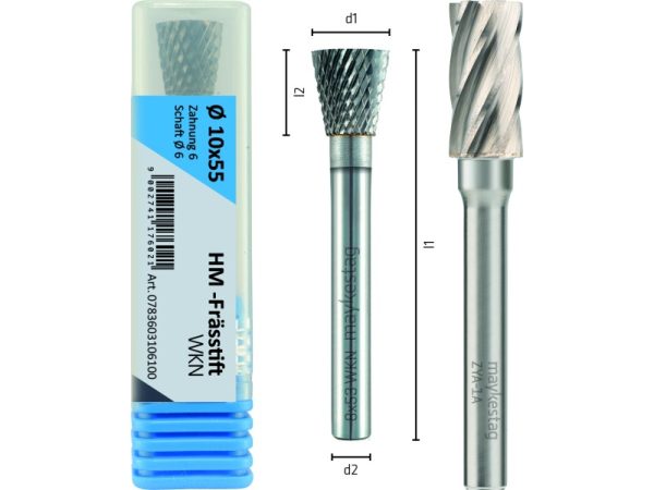 L57 Ø12 Hartmetall-Frässtifte HM-Frässtift-1