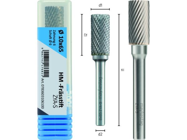 L65 Ø10 Hartmetall-Frässtifte HM-Frässtift-1