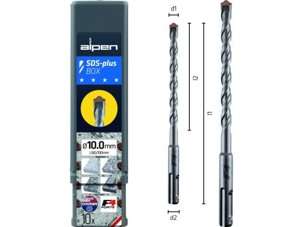 L310 Ø10 Hammerbohrer F4 Forte-1