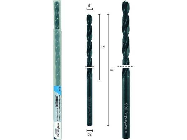 L365 Ø11 Spiralbohrer HSS DIN 1869 R2-1