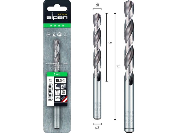 L109 Ø7,3 HSS Spiralbohrer DIN 338 PRO-1