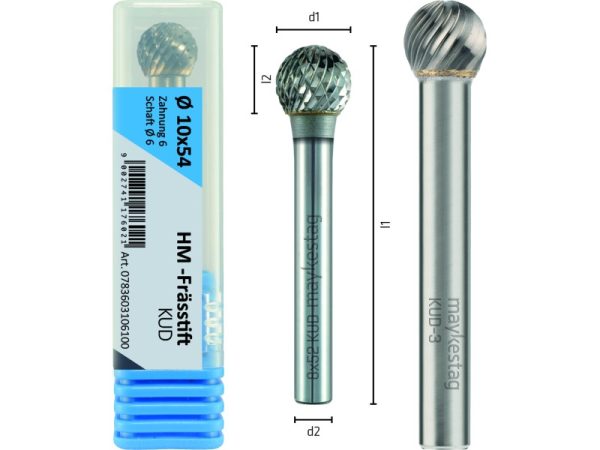 L35 Ø6 Hartmetall-Frässtifte HM-Frässtift-1