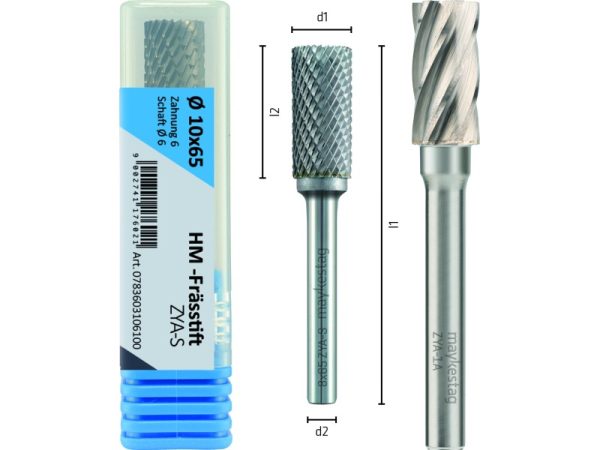 L65 Ø10 Hartmetall-Frässtifte HM-Frässtift-1