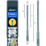 L210 Ø12 Hammerbohrer FORCE X-1