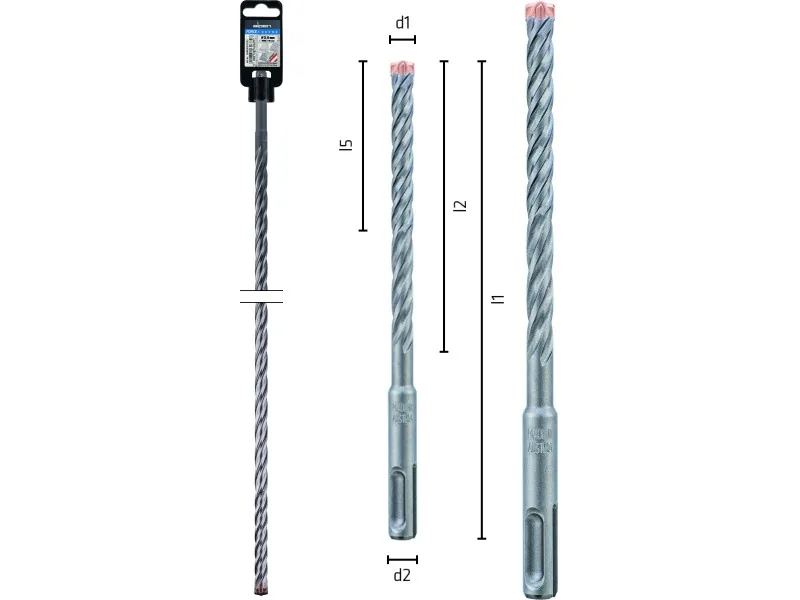 L1000 Ø14 Hammerbohrer FORCE X-1