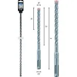 L1000 Ø16 Hammerbohrer FORCE X-1