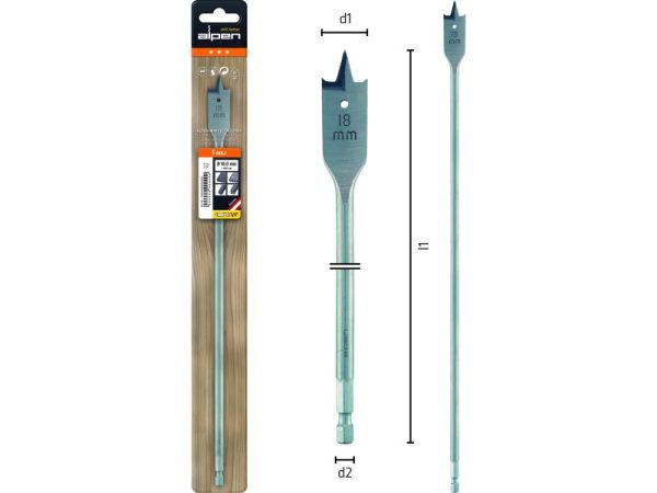 L400 Ø24 Flachfräsbohrer Flachfräsbohrer-1