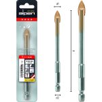 L113 Ø12 Hartmetall-Glasbohrer Profi Glas-1