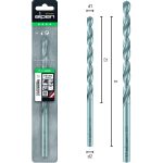 L100 Ø3 Spiralbohrer DIN 340 HSS Super-1