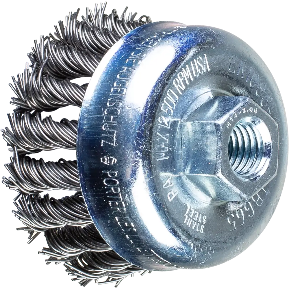 Pferd Tools PFERD TOOLS Topfbürste gezopft TBG Ø 65 mm M14 Stahl-Draht-Ø 0,80mm Winkelschleifer-1 Product picture Primär-Darstellung