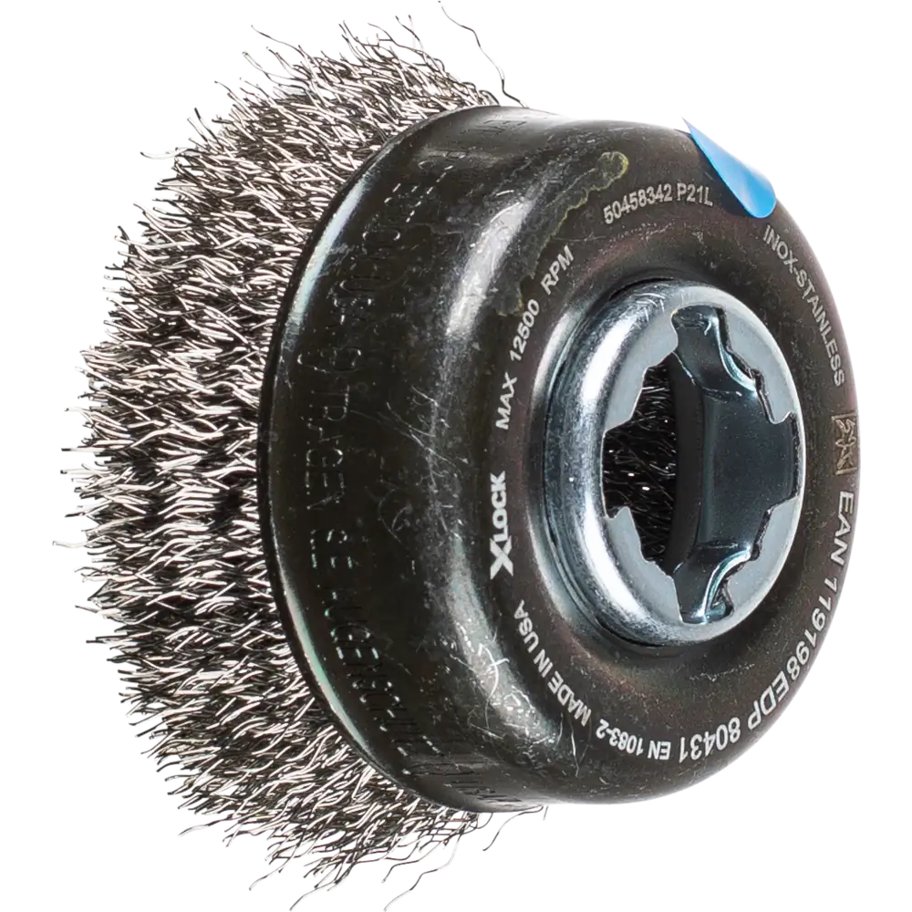 Pferd Tools PFERD TOOLS Topfbürste ungezopft TBU Ø60 Bohrung 22,2 mm/X-LOCK Edelstahl-Draht-Ø0,30 Winkelschleifer-1 Product picture Primär-Darstellung