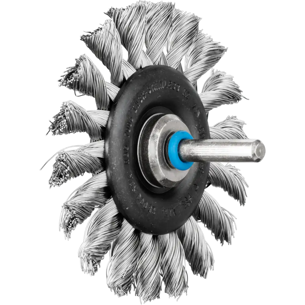Pferd Tools PFERD TOOLS POS Rundbürste gezopft RBG Ø 76x6 mm Schaft-Ø 6 mm Edelstahl-Draht-Ø 0,35 mm (10)-1 Product picture Primär-Darstellung