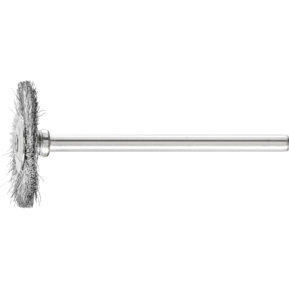 Pferd Tools PFERD TOOLS Miniatur- Rundbürste RBU Ø22x2 mm Schaft-Ø3 mm Stahl-Draht-Ø0,10-1 Product picture Primär-Darstellung