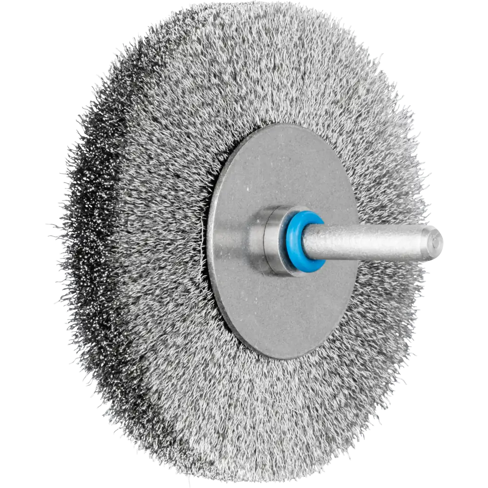 Pferd Tools PFERD TOOLS INOX-TOTAL Rundbürste ungezopft RBUIT Ø80x15 mm Schaft-Ø6 mm Edelstahl-Draht-Ø0,15-1 Product picture Primär-Darstellung