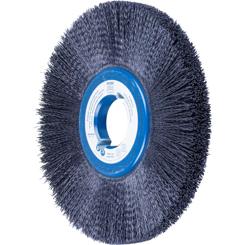 Pferd Tools PFERD TOOLS COMPOSITE FLEX Rundbürste RBUP Ø 250x13x50,8 mm Keramik-Filament-Ø 0,55 mm Korn 120 stationär-1 Product picture Primär-Darstellung