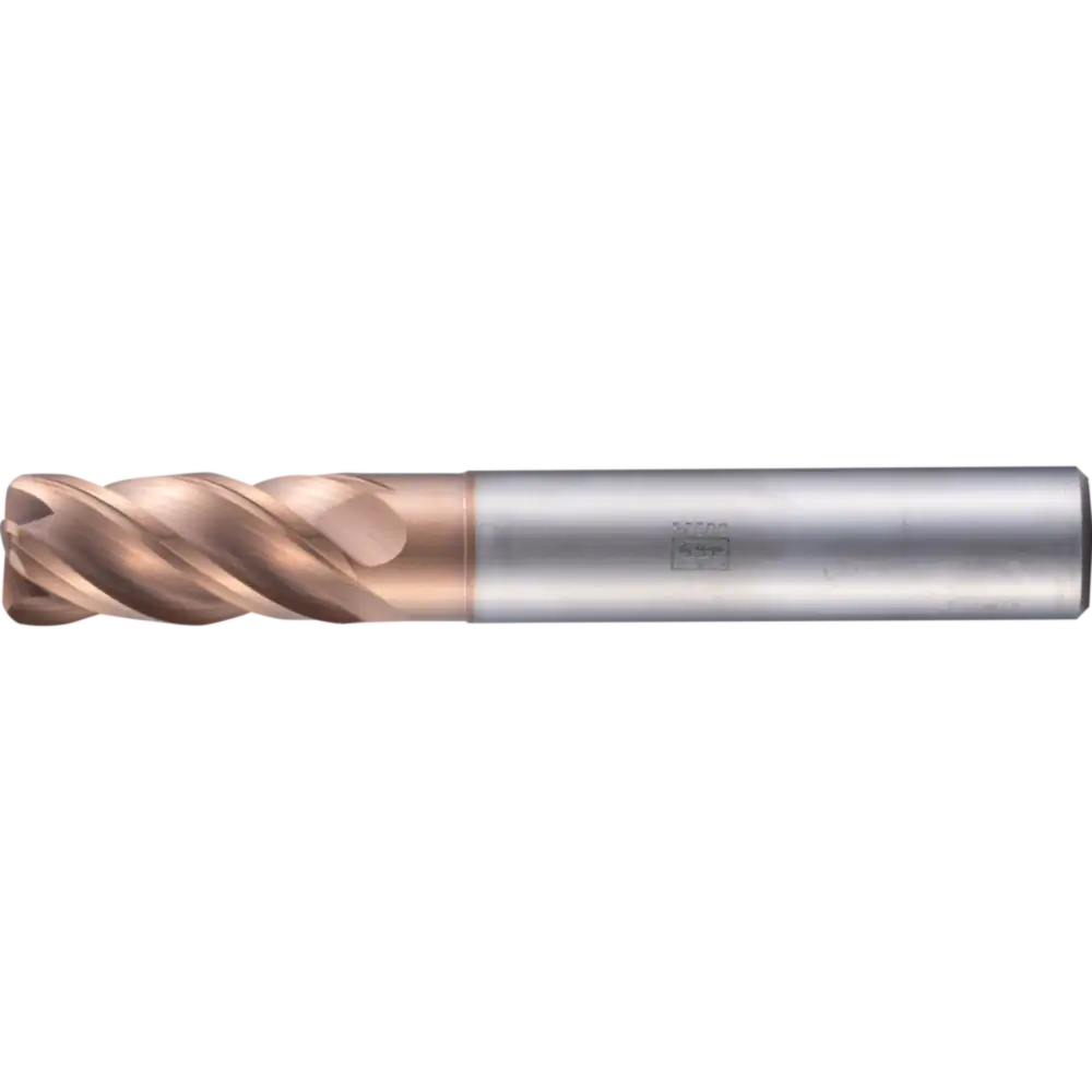 Pferd Tools PFERD TOOLS VHM-Fräser Ø16mm, 4 Schneiden, 2xDC, Radius 4mm, AlTiN / TiSiXN beschichtet, Schaft HA, Performance Rostfrei-1 Product picture Primär-Darstellung