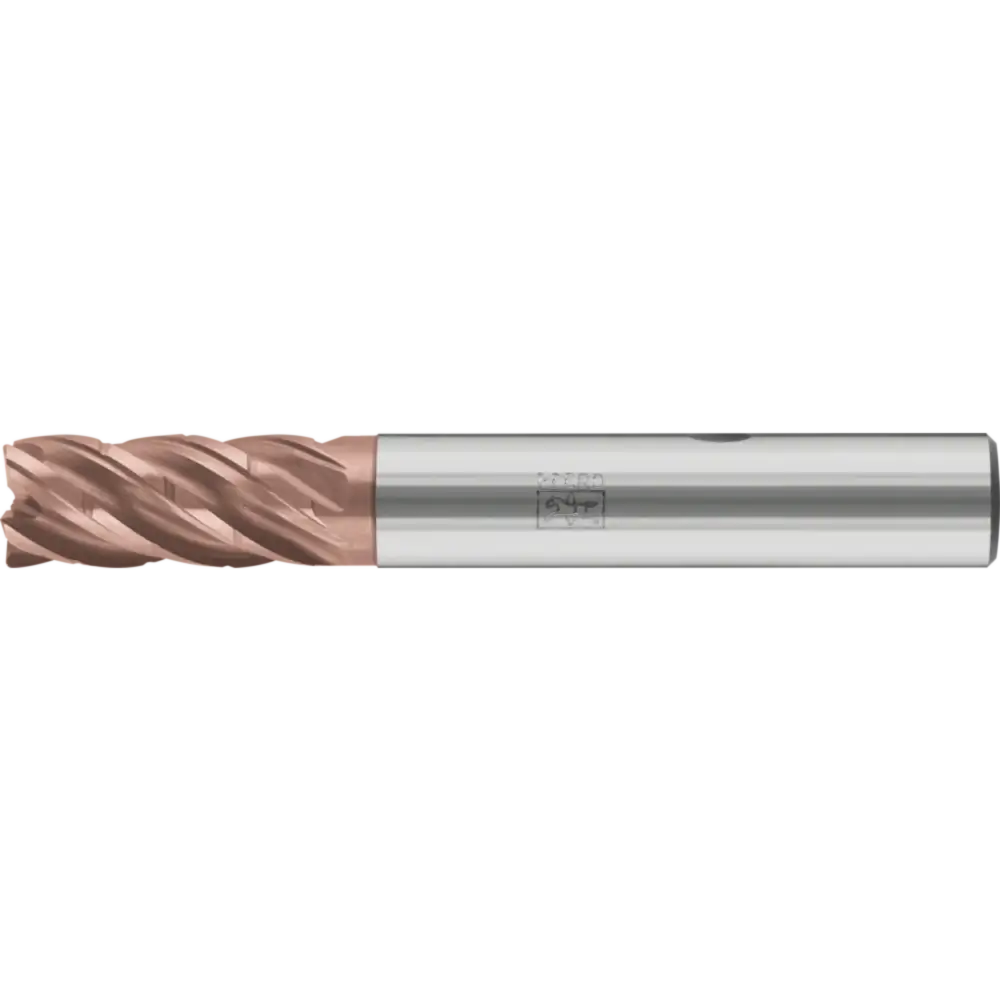 Pferd Tools PFERD TOOLS VHM-Fräser Ø20mm, 5 Schneiden, mit Spanteiler, 2xDC, Radius 1mm, AlTiN / TiSiXN beschichtet, Schaft HB, Performance Rostfrei-1 Product picture Primär-Darstellung