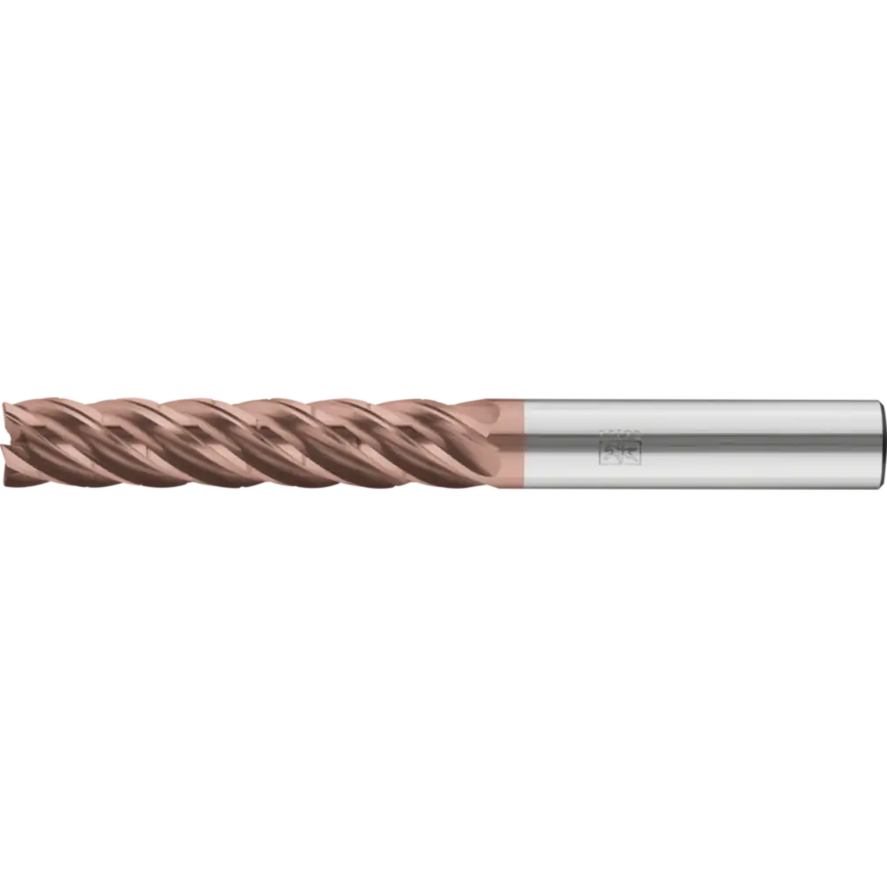 Pferd Tools PFERD TOOLS VHM-Fräser Ø25mm, 5 Schneiden, mit Spanteiler, 5xDC, Radius 1mm, AlTiN / TiSiXN beschichtet, Schaft HB, Performance Rostfrei-1 Product picture Primär-Darstellung