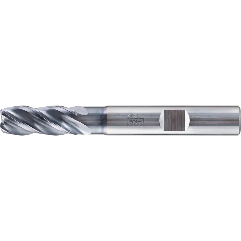 Pferd Tools PFERD TOOLS VHM Eckfräser lang 4 Schneiden Ø 8 mm Radius 1,0 mm TiAlN Schaft HB Universal Line Schruppen Schlichten Nuten-1 Product picture Primär-Darstellung