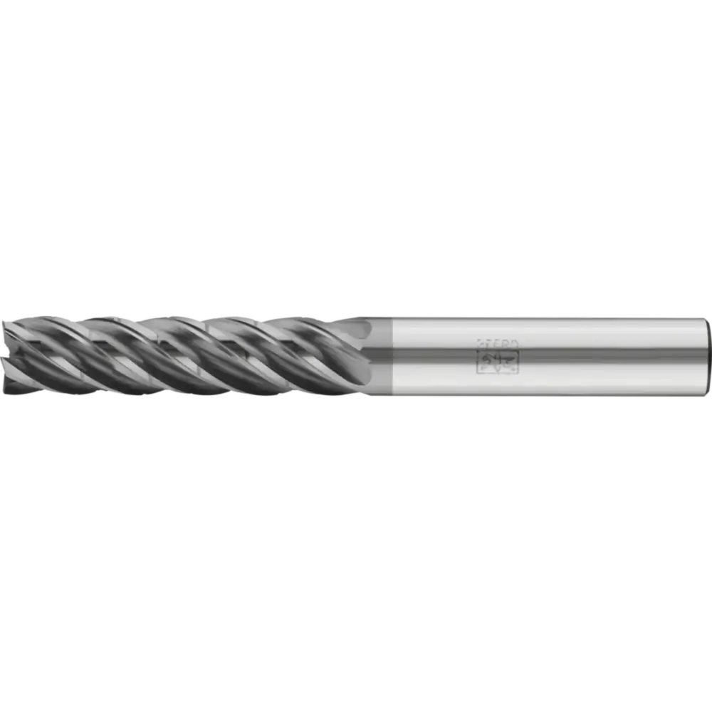 Pferd Tools PFERD TOOLS VHM-Fräser Ø8mm, 5 Schneiden, mit Spanteiler, 4xDC, Radius 0,5mm, AlCrN beschichtet, Schaft HB, Universal-1 Product picture Primär-Darstellung