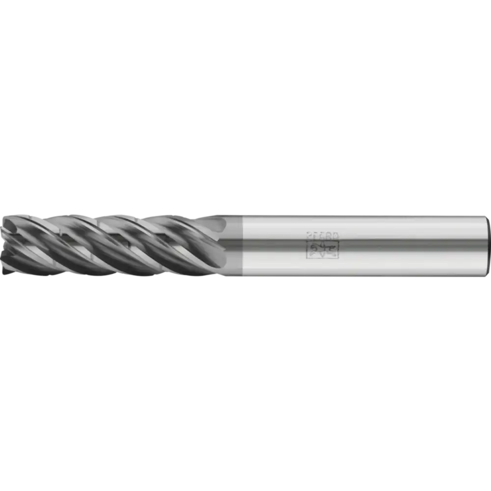 Pferd Tools PFERD TOOLS VHM-Fräser Ø16mm, 5 Schneiden, mit Spanteiler, 3xDC, Radius 1mm, AlCrN beschichtet, Schaft HB, Universal-1 Product picture Primär-Darstellung