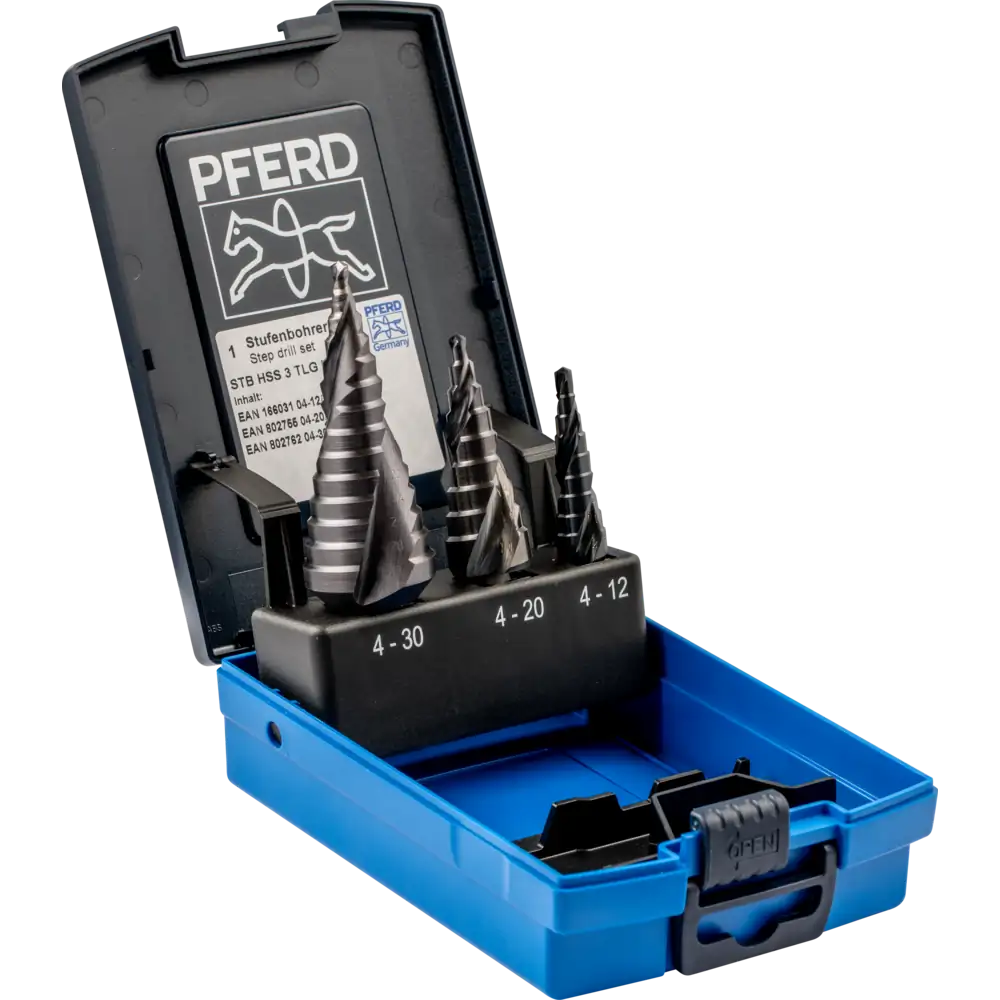 Pferd Tools PFERD TOOLS Stufenbohrer-Set HSS HC-FEP 3-tlg.-1 Product picture Primär-Darstellung