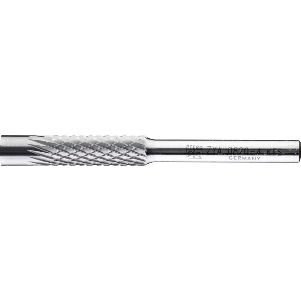 Pferd Tools PFERD TOOLS Hartmetall Kopierfrässtift 7 mm Zylinder ZYA Ø08x30mm Schaft-Ø 6 mm Z4 universal mittel fein-1 Product picture Primär-Darstellung