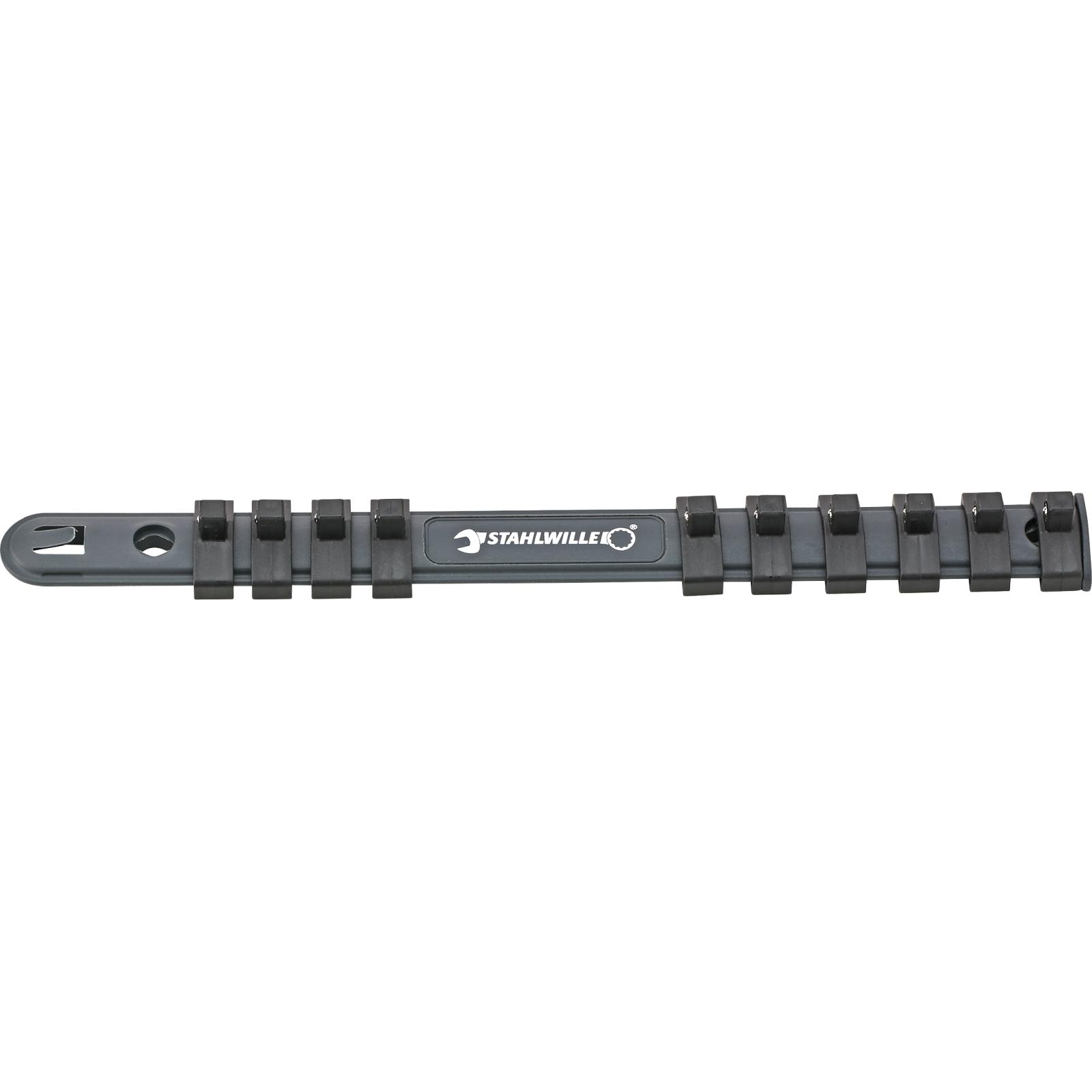 STAHLWILLE Steckschlüsselleiste 10 Halteklammern L.255 mm-1 main HighRes image