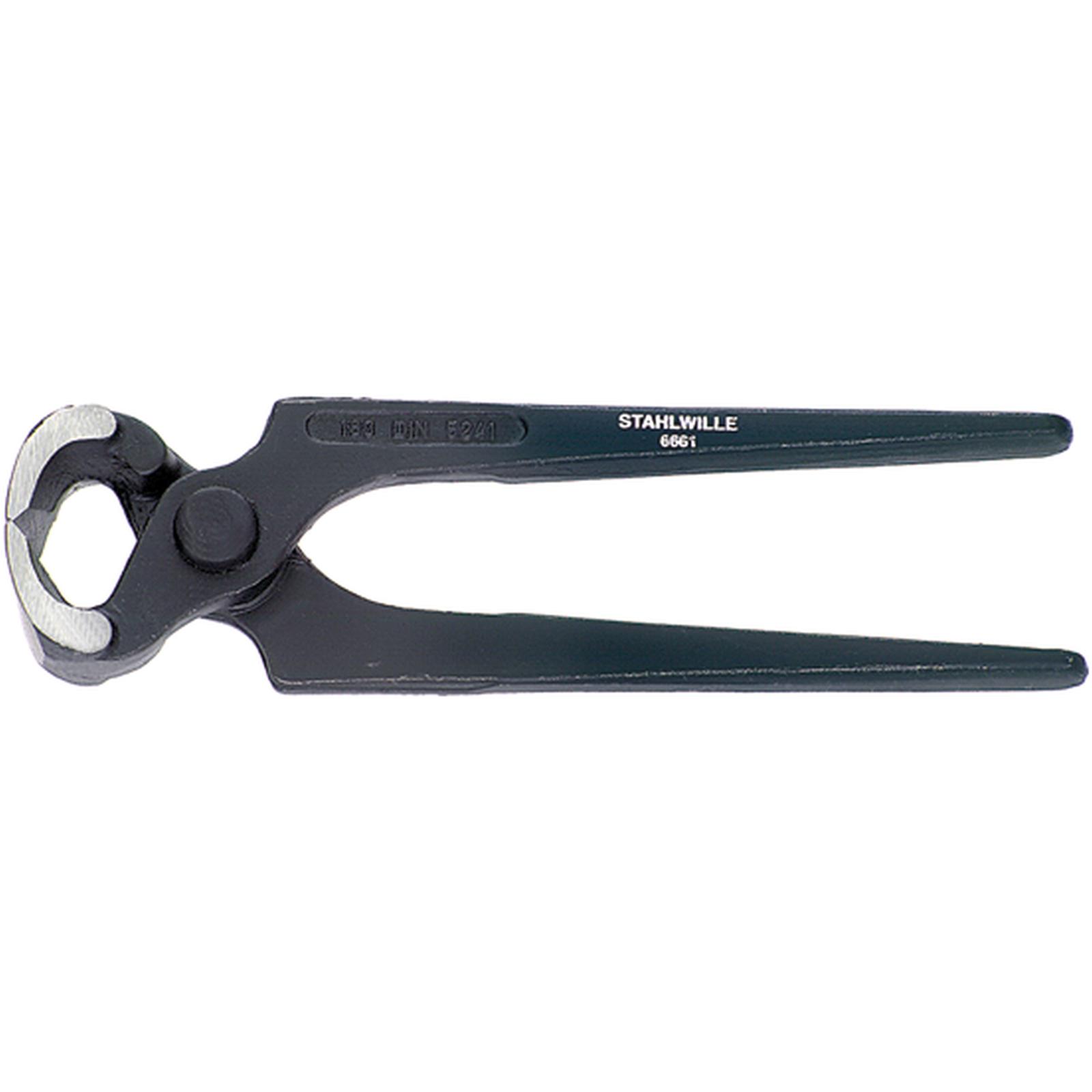 STAHLWILLE Kneifzange L.180mm Kopf poliert Griffe schwarz lackiert-1 main HighRes image