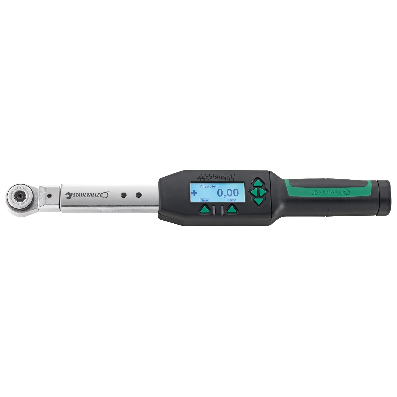 STAHLWILLE Elektron. Drehmoment-/Drehwinkelschlüssel SENSOTORK® 713R 3-60N·m 3/8" L. 378mm-1 main HighRes image