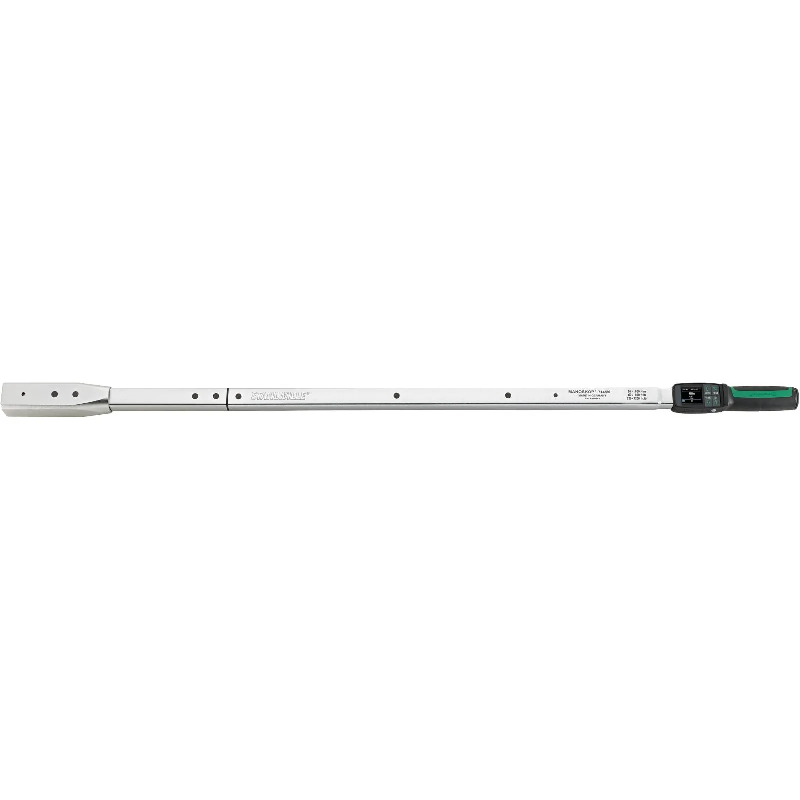 STAHLWILLE Elektronischer Drehmoment-/Drehwinkelschlüssel MANOSKOP® 714 80-800N·m 22 x 28 mm L. 1158mm-1 main HighRes image