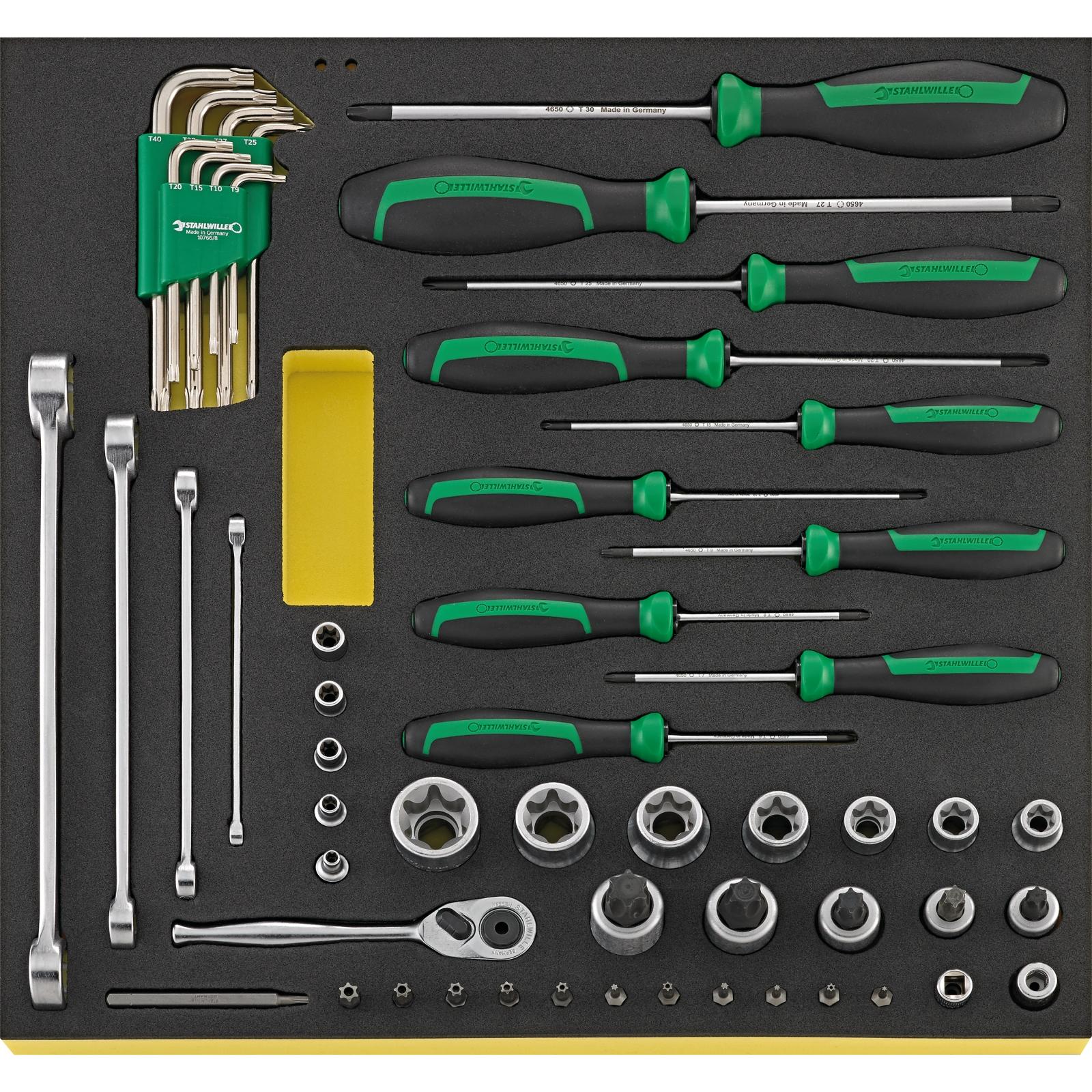 STAHLWILLE Werkzeug-Sortiment TCS TORX®/57 MF 53 St.-1 main HighRes image