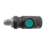 Aircraft Einhand-Sicherheitsschnellkupplung mit Kontermutter für 5 mm Spiralschlauch - Kartonware -1