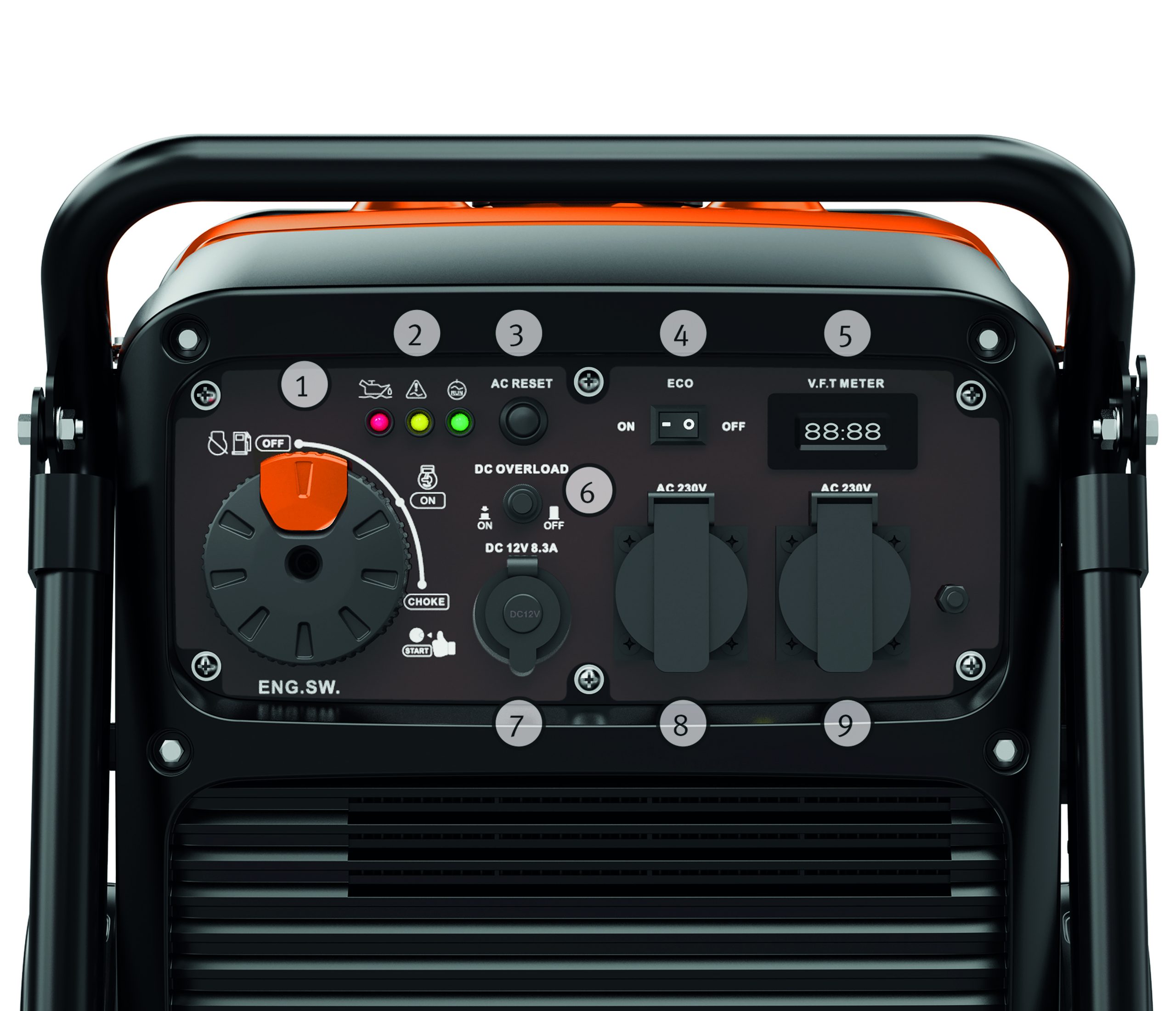 Unicraft Inverter-Stromerzeuger PG-I 41 SE -2 Unicraft Inverter-Stromerzeuger PG-I 41 SE -2