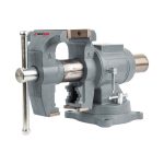 Holzmann Werkbank Schraubstock inkl. Drehplatte WBS125M -1