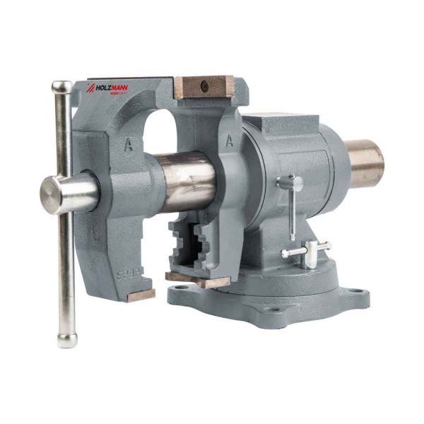 Holzmann Werkbank Schraubstock inkl. Drehplatte WBS125M -1