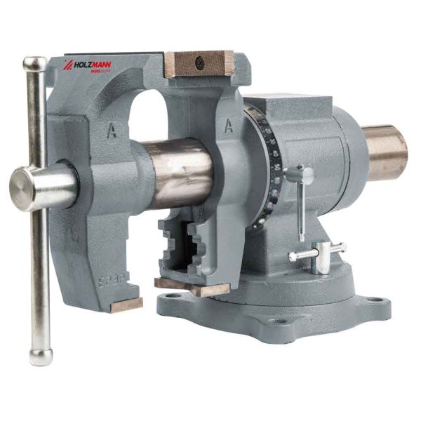 Holzmann Werkbank Schraubstock inkl. Drehplatte WBS150M -1
