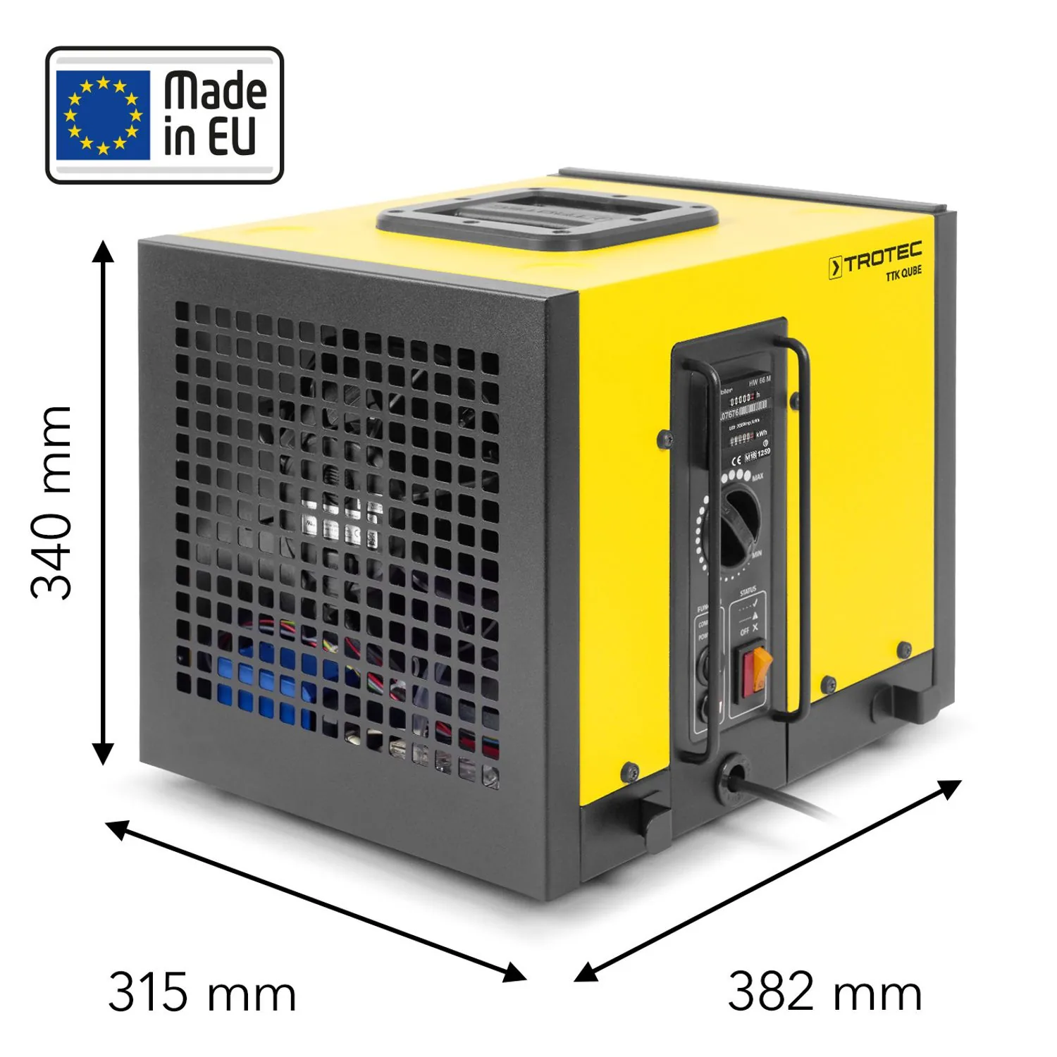 Trotec Gewerbe-Kompaktluftentfeuchter TTK Qube-3